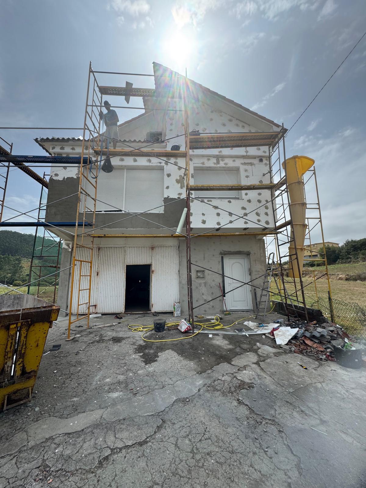 Fachada antes - Carballo